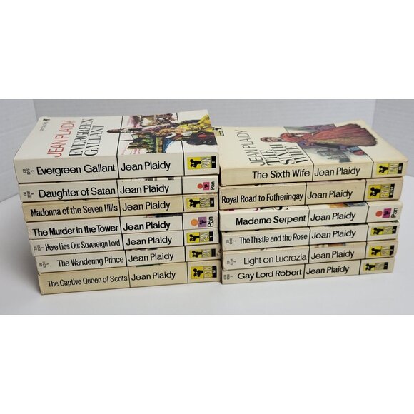 Jean Plaidy Historical Fiction Novels By Eleanor Hibbert (set of 13 books) - Picture 2 of 5